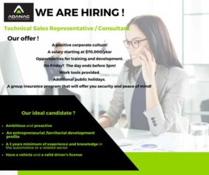 Technical Sales Representative Consultant