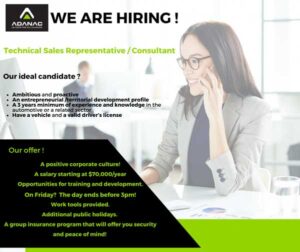 Technical Sales Representative Consultant